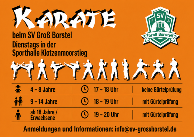 Karate beim SV Groß Borstel